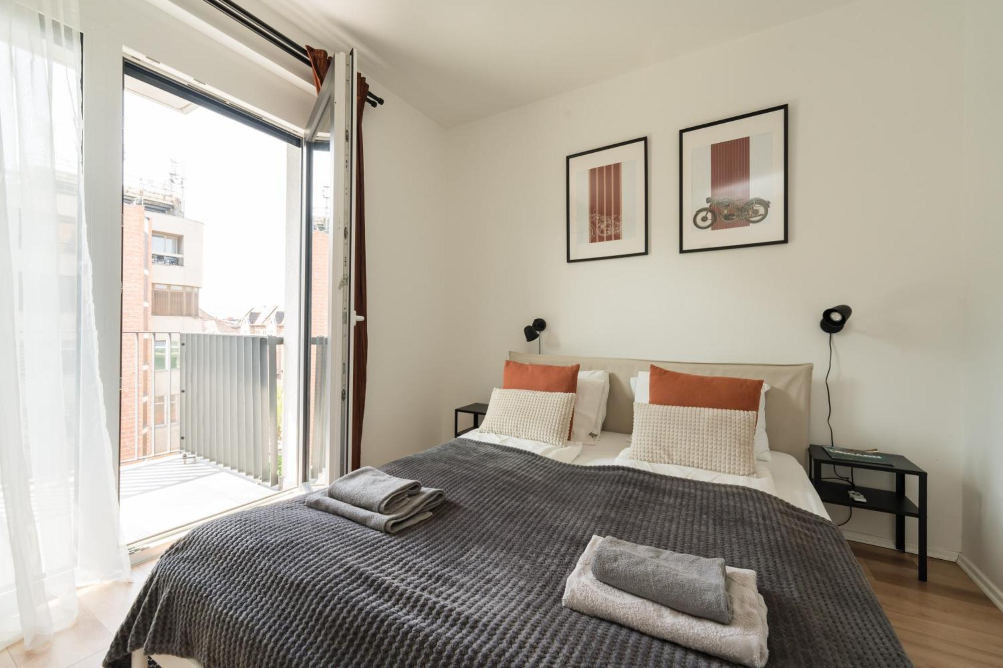 Brand New Modern Apartment-2 Rooms-Balcony-Garage Βουδαπέστη Εξωτερικό φωτογραφία