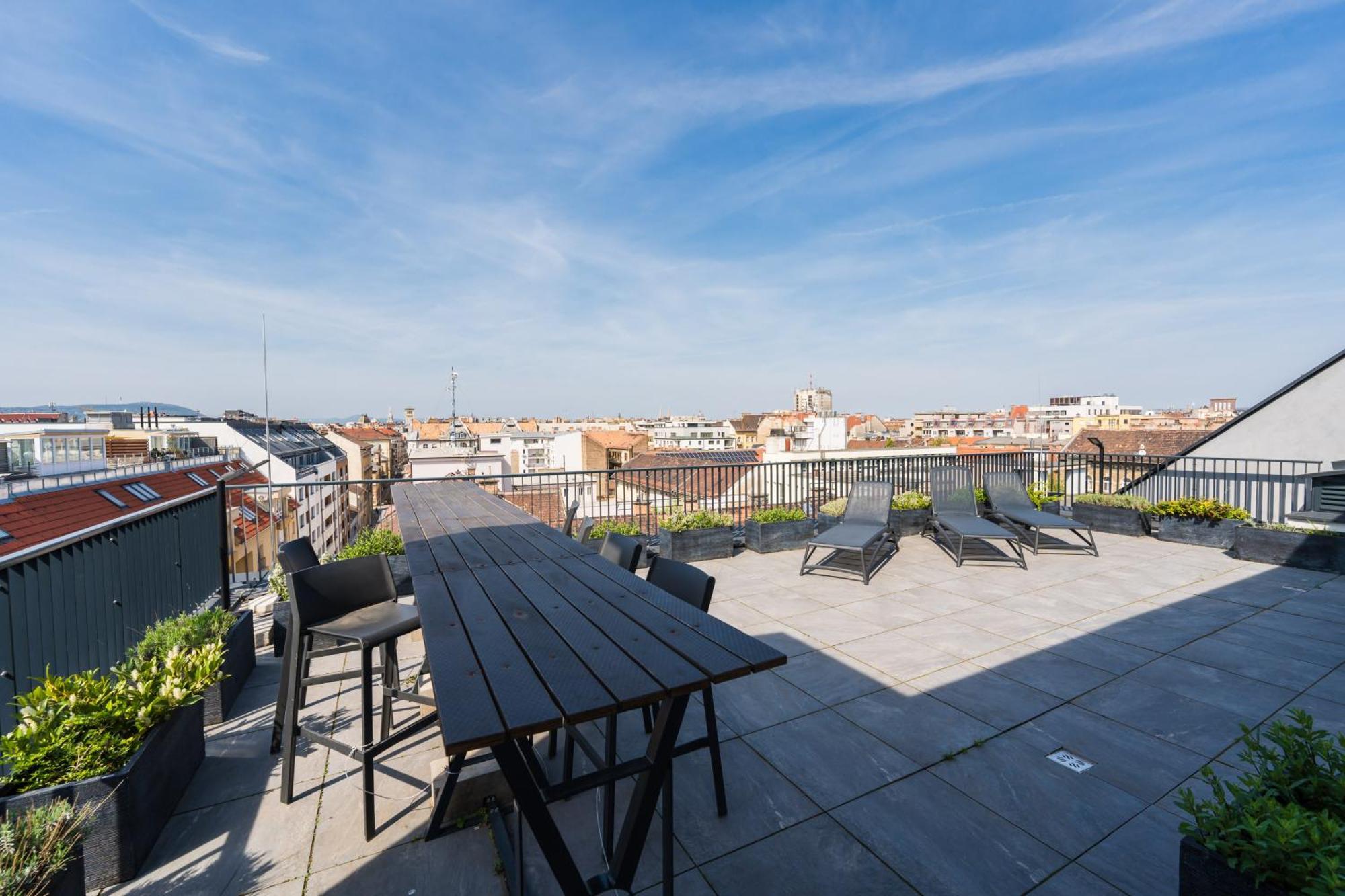 Brand New Modern Apartment-2 Rooms-Balcony-Garage Βουδαπέστη Εξωτερικό φωτογραφία