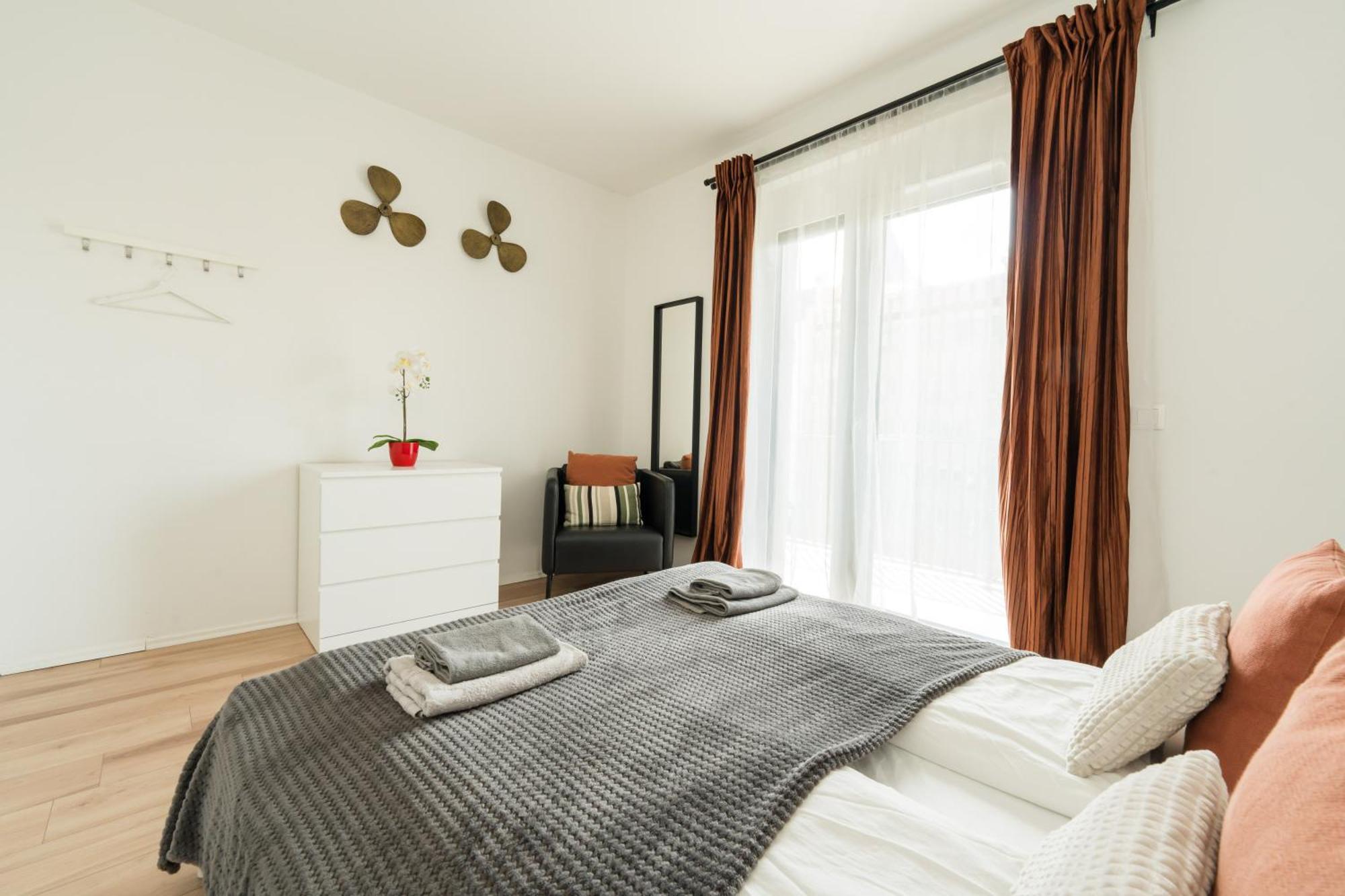 Brand New Modern Apartment-2 Rooms-Balcony-Garage Βουδαπέστη Εξωτερικό φωτογραφία