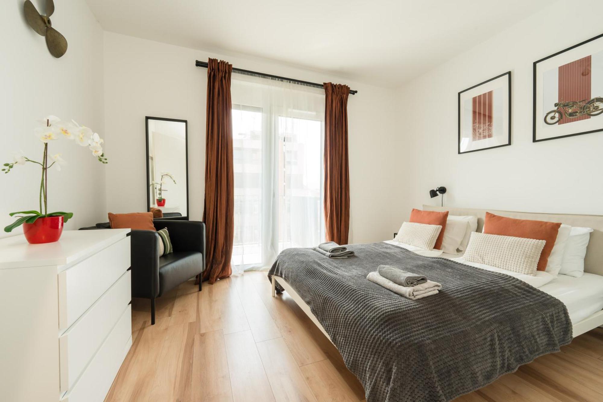 Brand New Modern Apartment-2 Rooms-Balcony-Garage Βουδαπέστη Εξωτερικό φωτογραφία