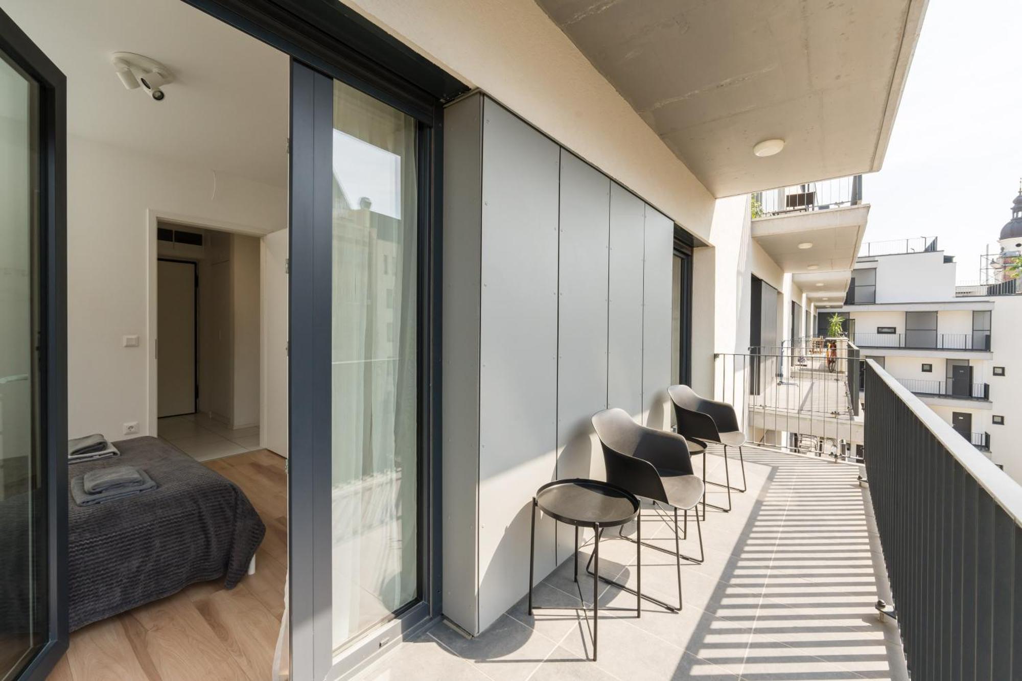 Brand New Modern Apartment-2 Rooms-Balcony-Garage Βουδαπέστη Εξωτερικό φωτογραφία