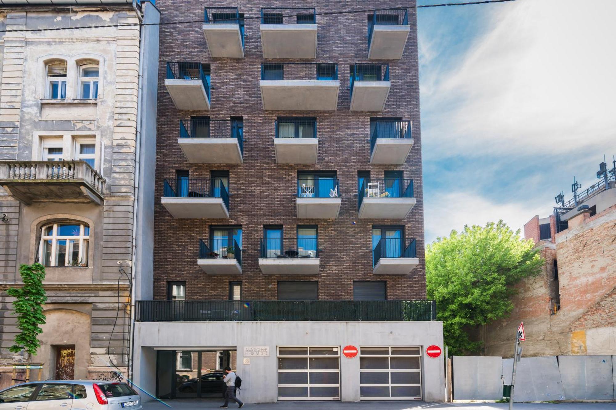 Brand New Modern Apartment-2 Rooms-Balcony-Garage Βουδαπέστη Εξωτερικό φωτογραφία